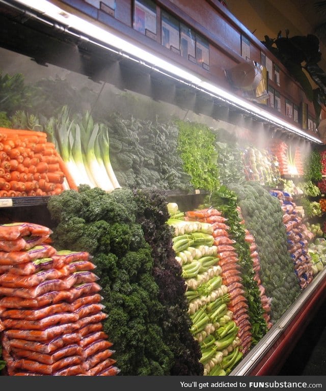 As a kid, my favorite part of going to the grocery store was the "thunderstorms"