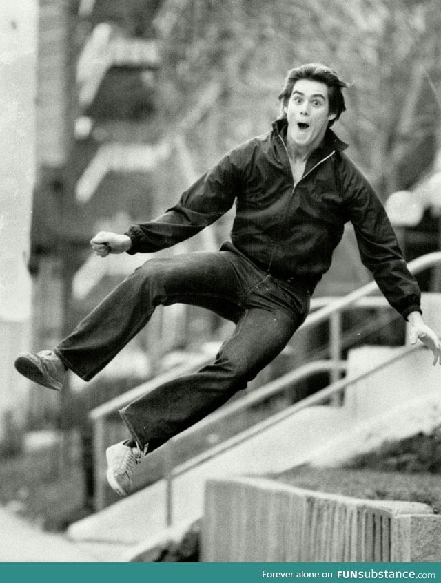 Jim Carrey at age 19