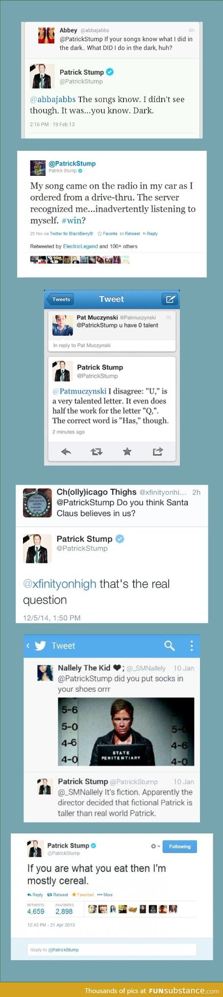 Patrick Stump Tweet Compilation