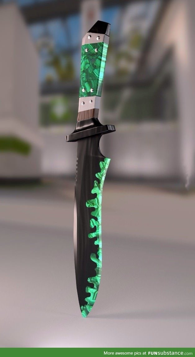 A knife dipped in kryptonite