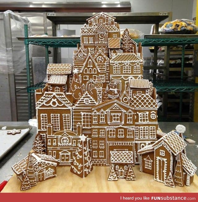 Gingerbread house