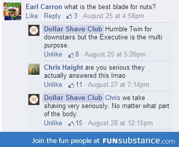 Dollar shave club