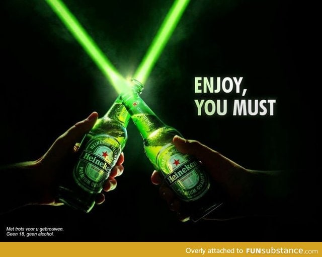 This is awesome, Heineken just posted this on facebook