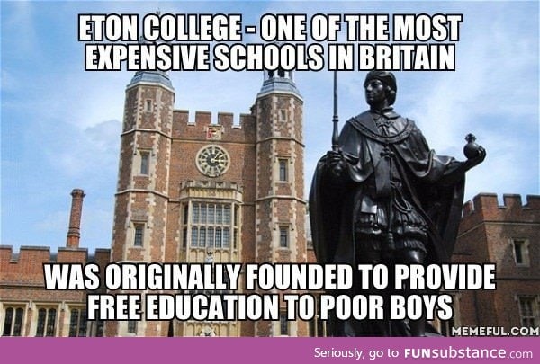 Fun fact about Eton College