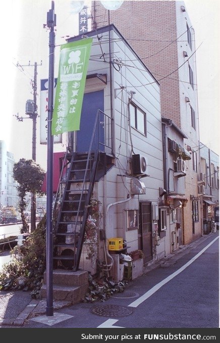 Exceptionally small Japanese apartment