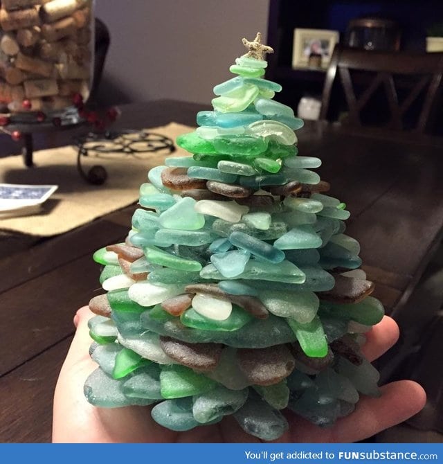 Made from sea glass