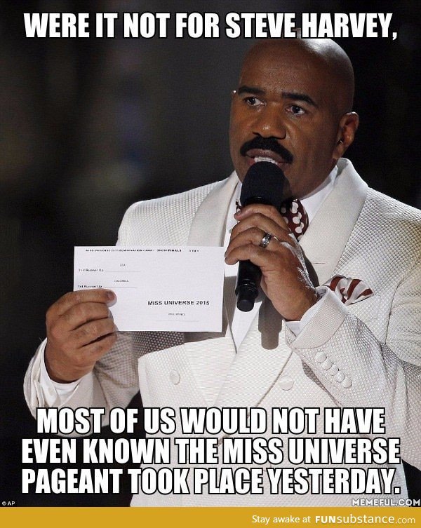 Thanks Steve Harvey!