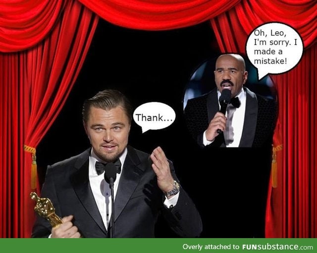 Leo's universe fail by Steve Harvey