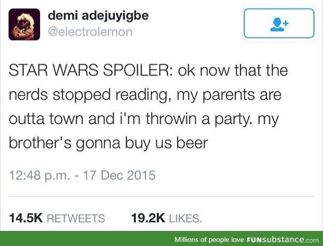 Spoliers