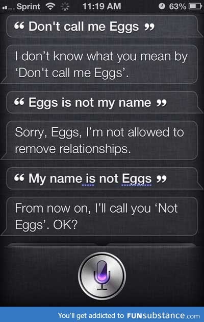 Sassy Siri