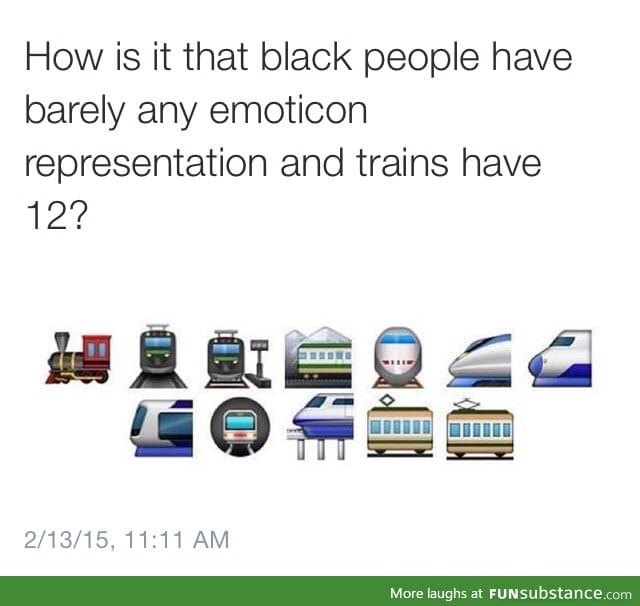 Trains have 12