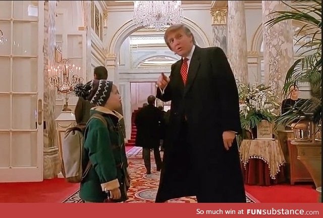 Did you know, Donald Trump was in Home alone 2?