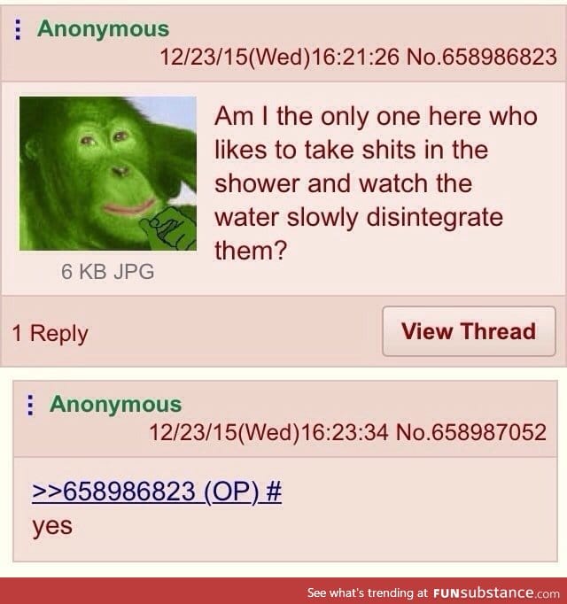 Anon asks a question