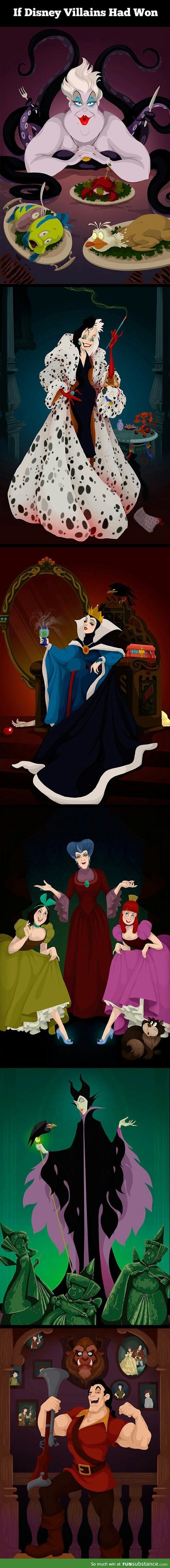 if Disney villains won