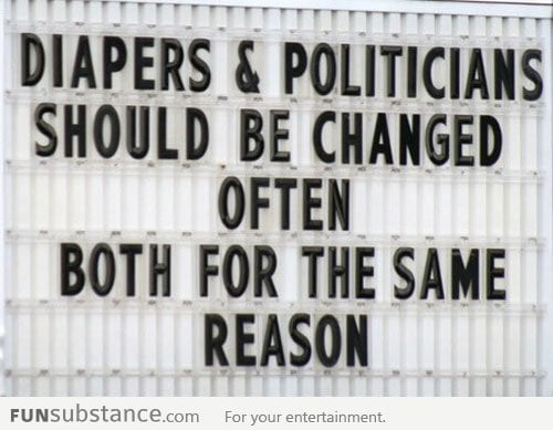 Diapers and Politicians