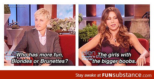 You speak the truth, Sofia Vergara