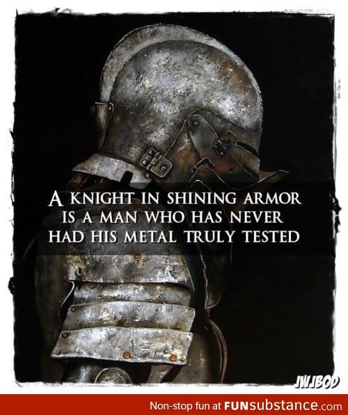 Knight in shining armor