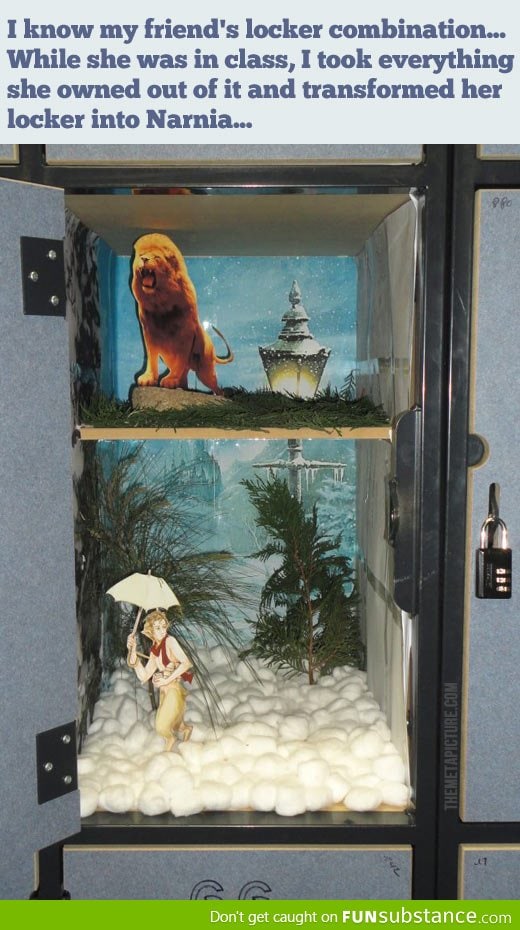 The Lion, The Witch and The Locker