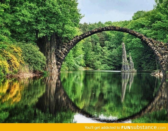 Rhododendron Park in Kromlau (Germany)