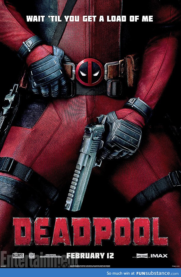 New deadpool poster