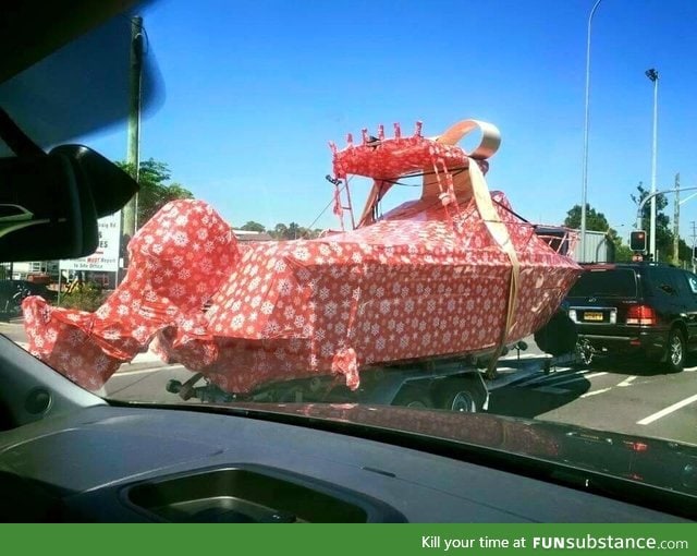 I hope it's a bike!