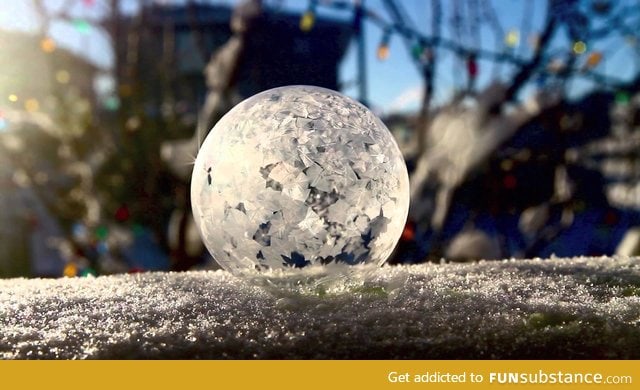 Frozen bubble