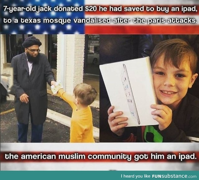 Faith in humanity restored