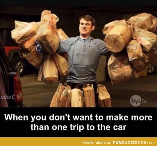 Two trips? No way