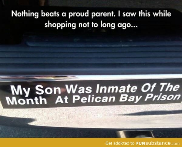 If only I could make my parents this proud!