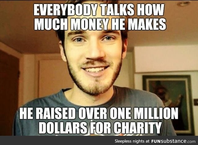 Good guy PewDiePie