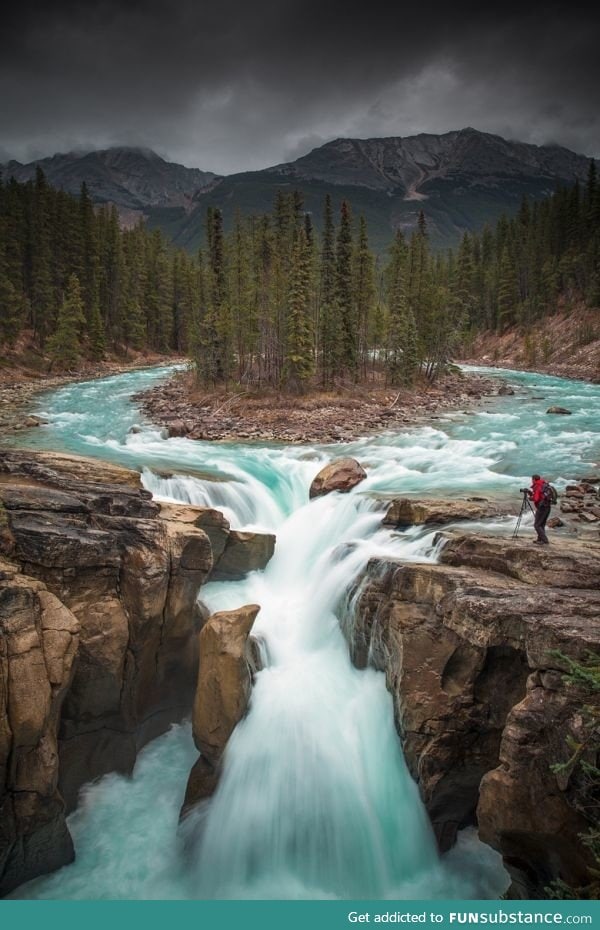 Sunwapta falls, Canada