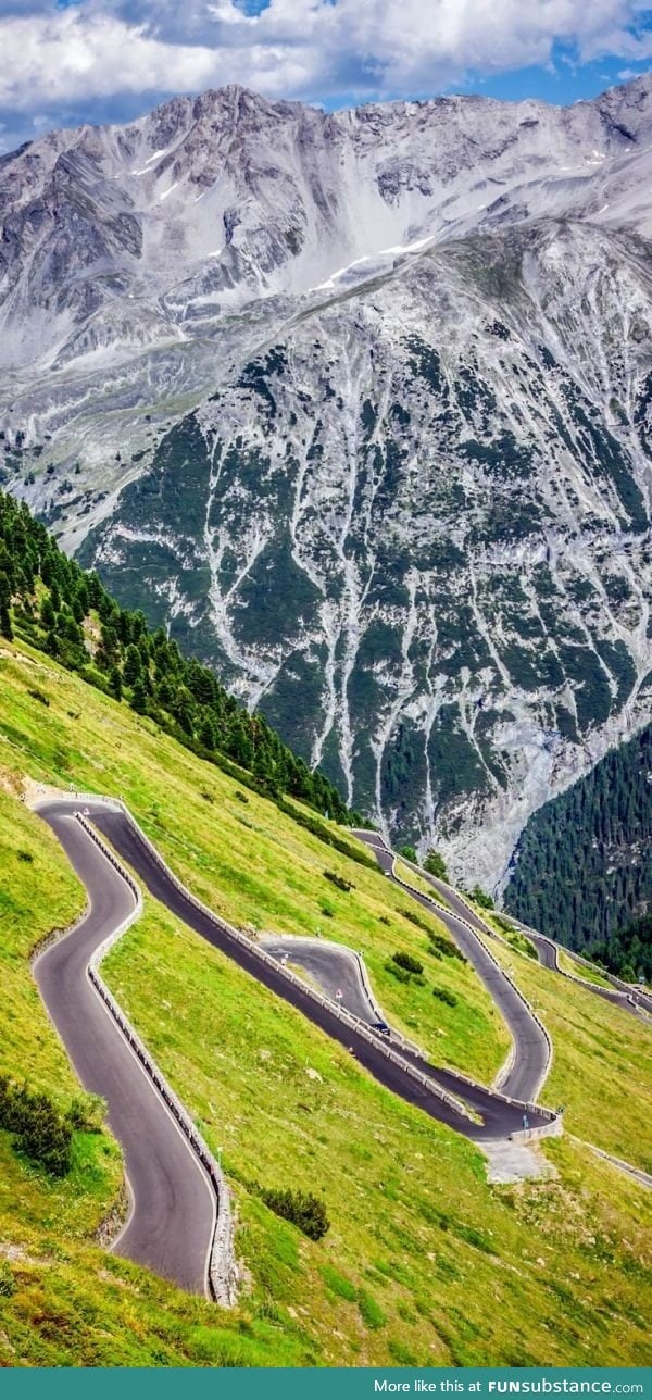 Stelvio pass, italy