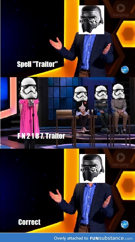 The First Order Spelling Bee