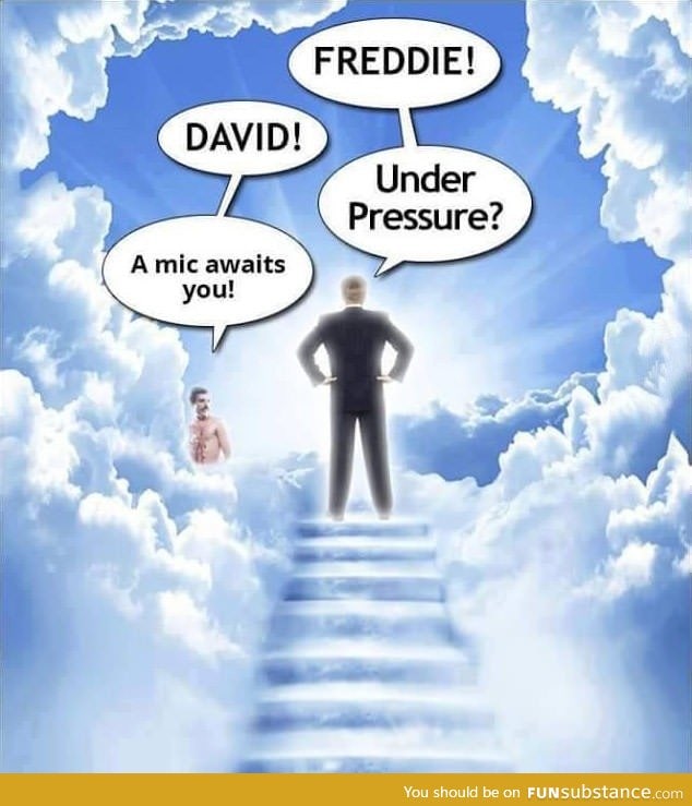 Two giants in heaven