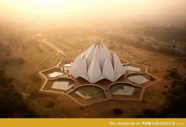 Lotus temple, new delhi