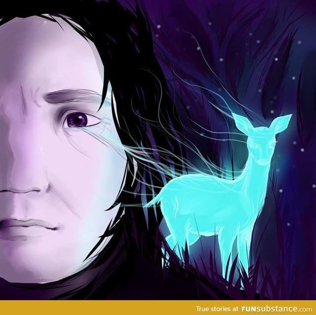 drew this, a bit late, in loving memory of Alan rickman. always.