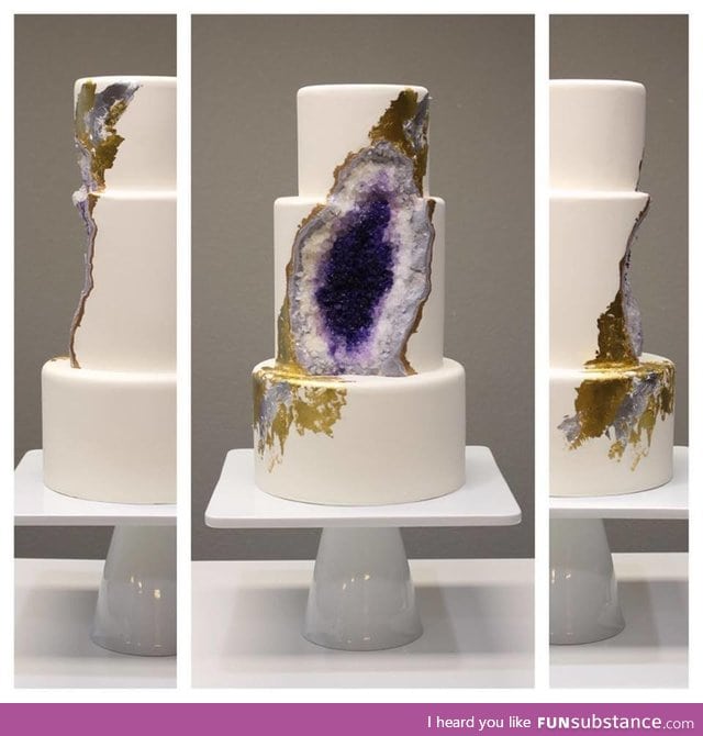 Geode cake