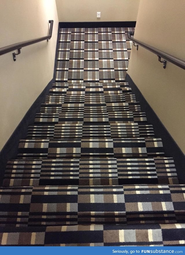 When you let Satan choose the carpet