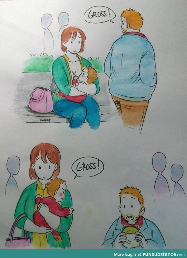 Breastfeeding in public