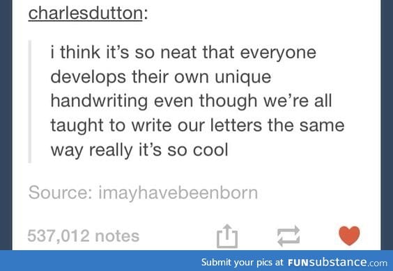 Magical Handwriting