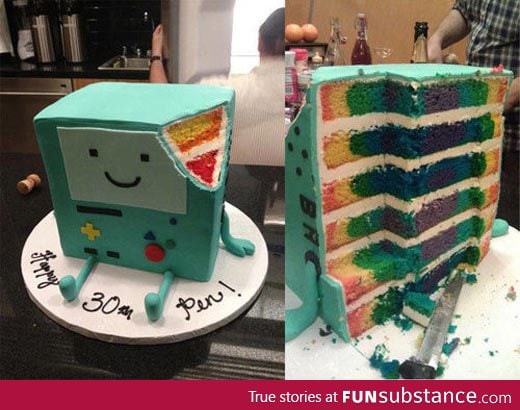 Game Boy Cake