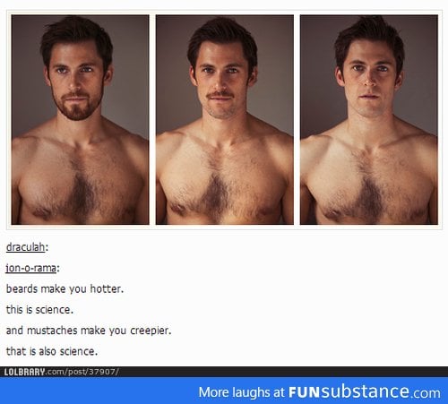 Beards make you hotter