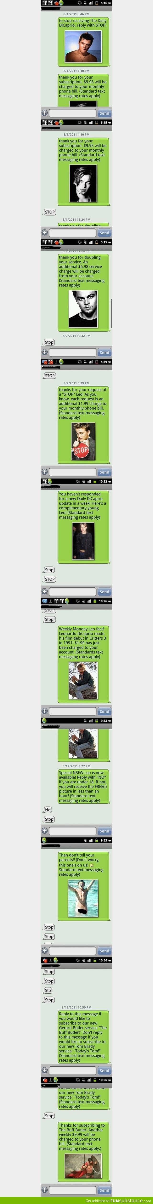 Hilarious Text Prank