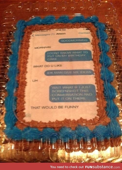 This convo-cake