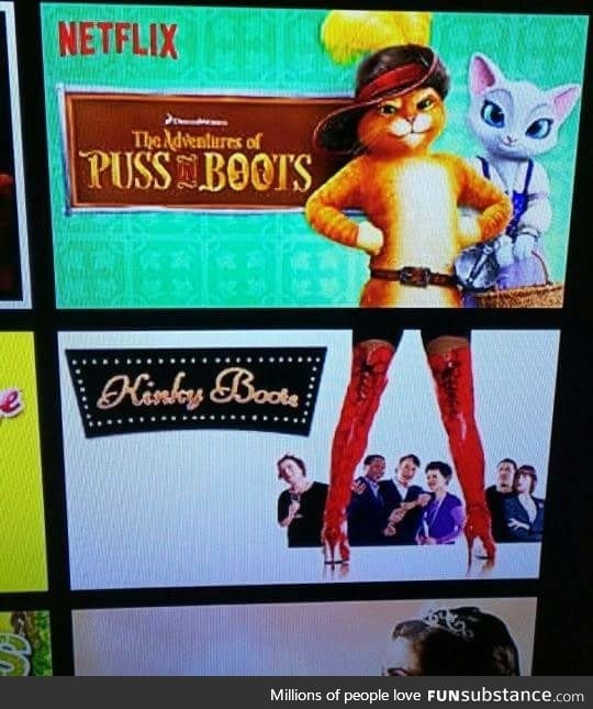 Netflix! You so silly!