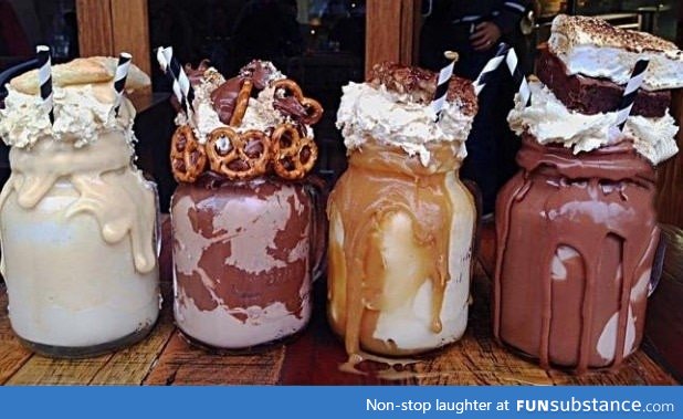 The "Milkshakes" they have in Australia