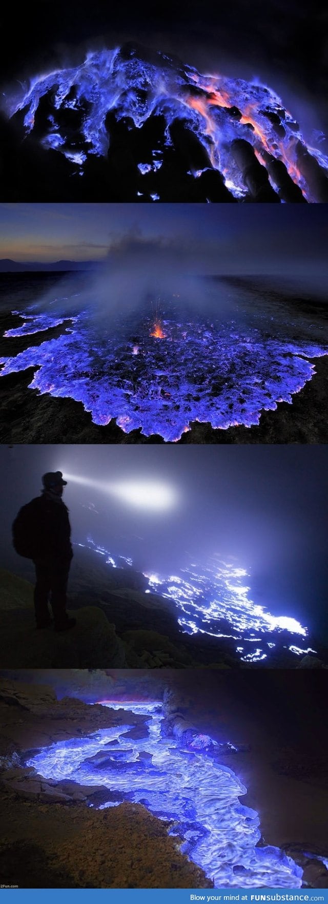 Blue volcano / Kawah Ijen - Indonesia