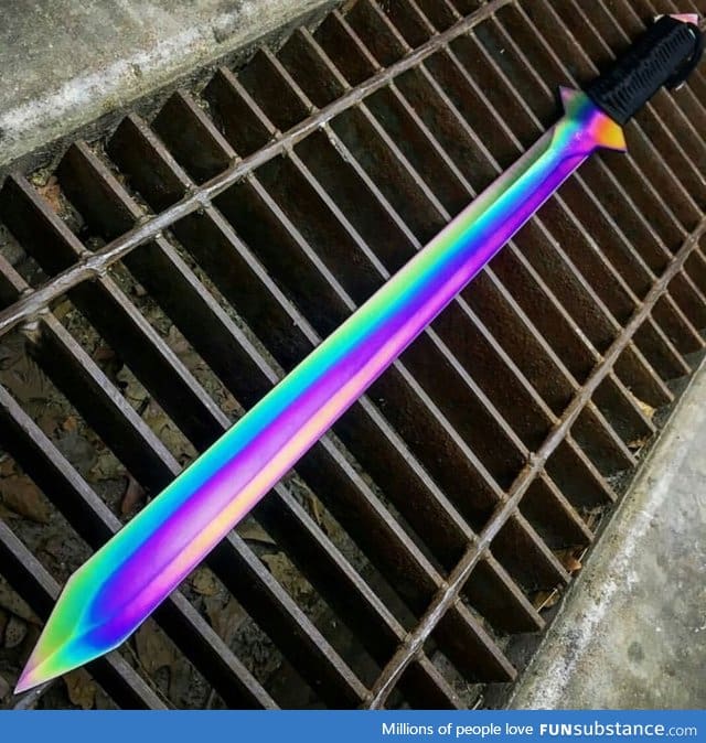 Rainbow sword