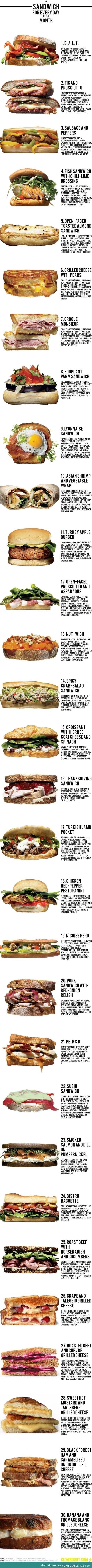 NOM NOM sandwiches