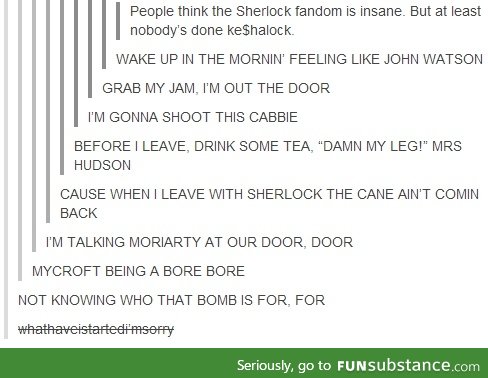 tick-tock, john will blog, sherlock blowin' smartphones up